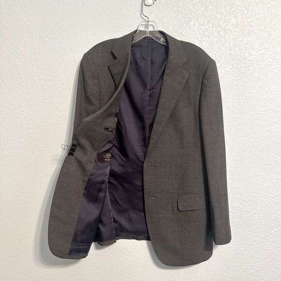 SuitSupply Blazer Jacket Mens 42R Slim Wool Lazio Grey Vitale Barberis Canonico - Picture 3 of 14
